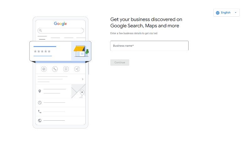 create a google my business profile